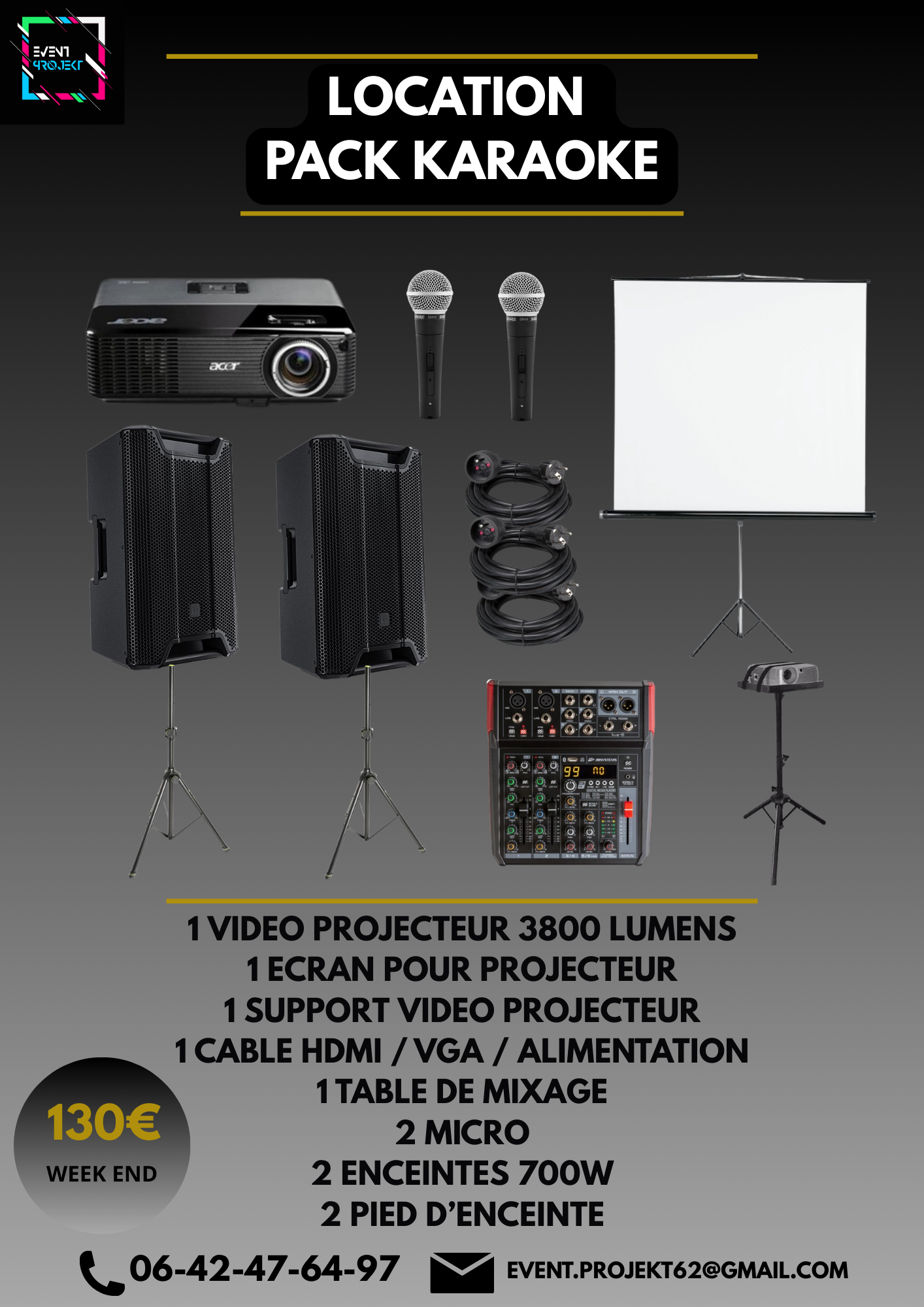 Location pack karaoké