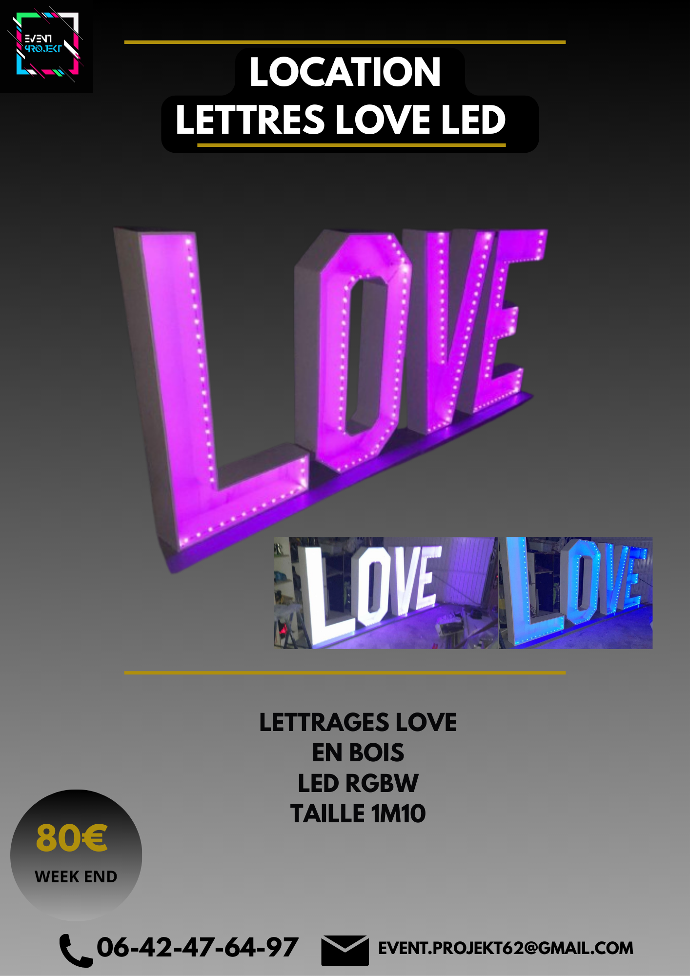 Location lettres love