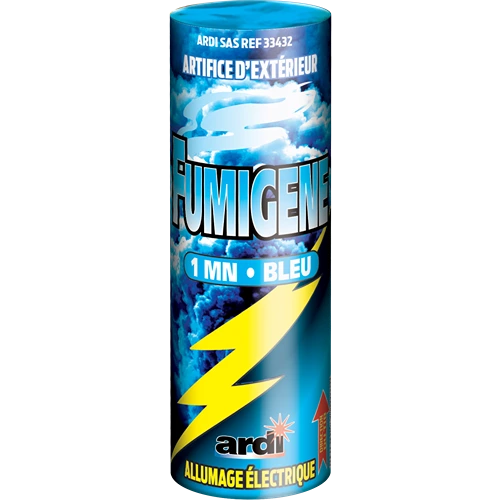 FUMIGENE BLEU ELECTRIQUE 1 MIN