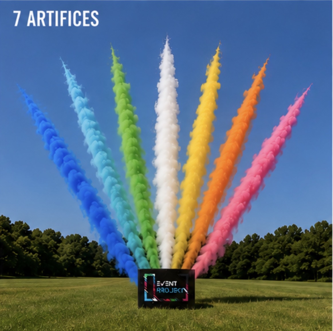 EVENTAIL 7 ARTIFICES DE JOUR