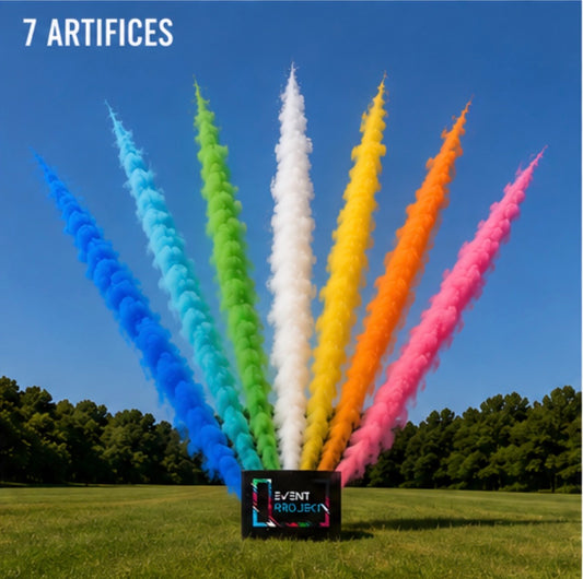 EVENTAIL 7 ARTIFICES DE JOUR