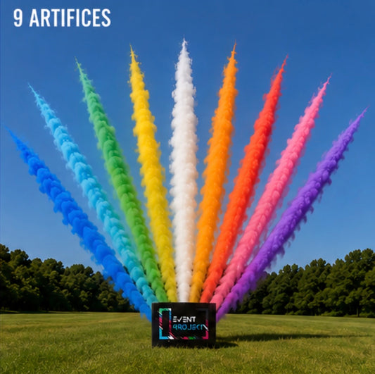 EVENTAIL 9 ARTIFICES DE JOUR
