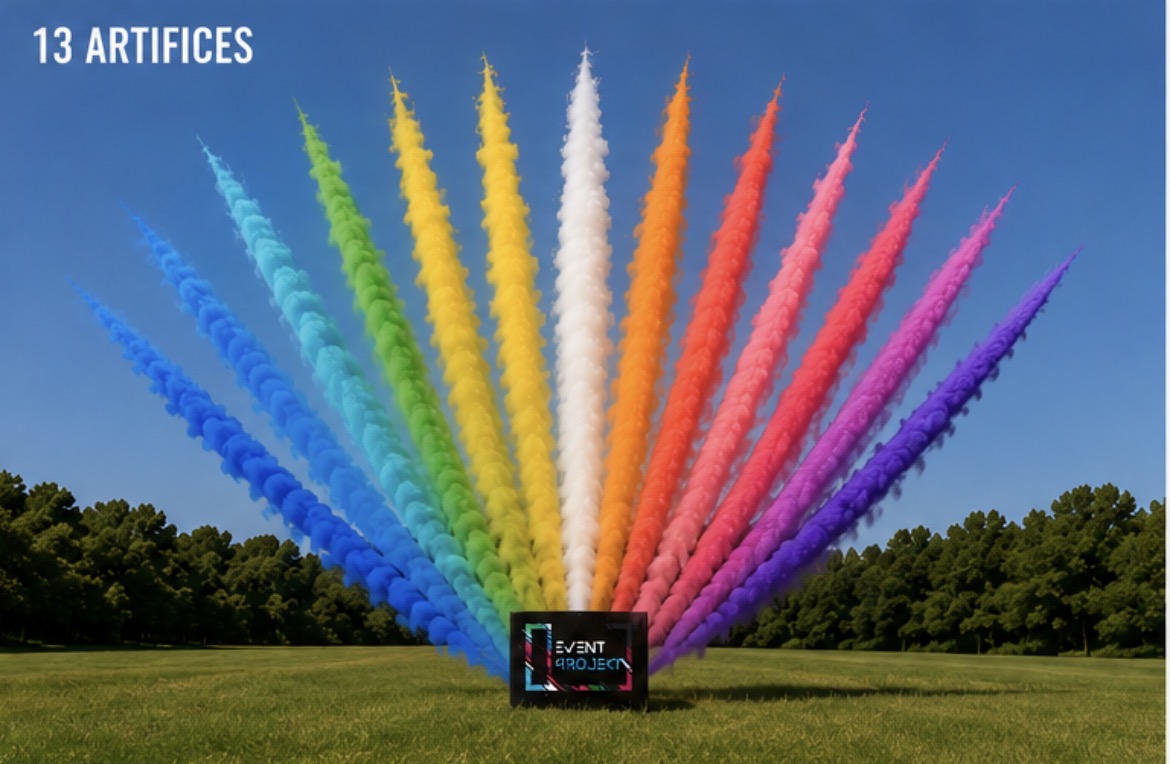 EVENTAIL 13 ARTIFICES DE JOUR
