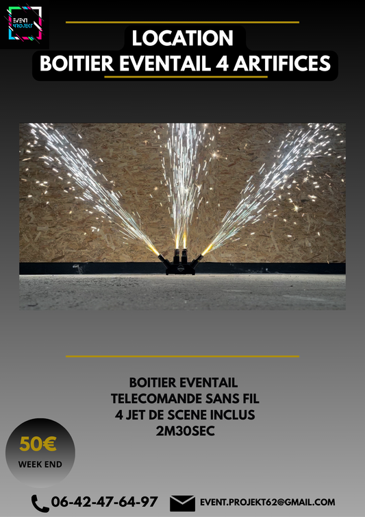 Location declencheur eventail