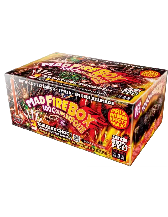 Feu d'artifice made fire box 1M30